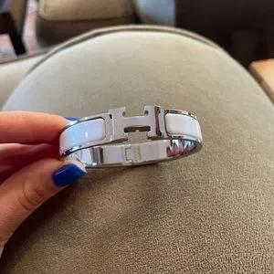Hermes | Jewelry | Hermes Clic H Bracelet | Poshmark